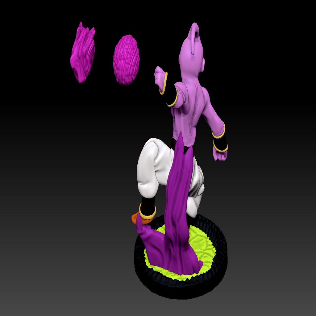 Miniatura 6 do modelo 3D Kid Buu