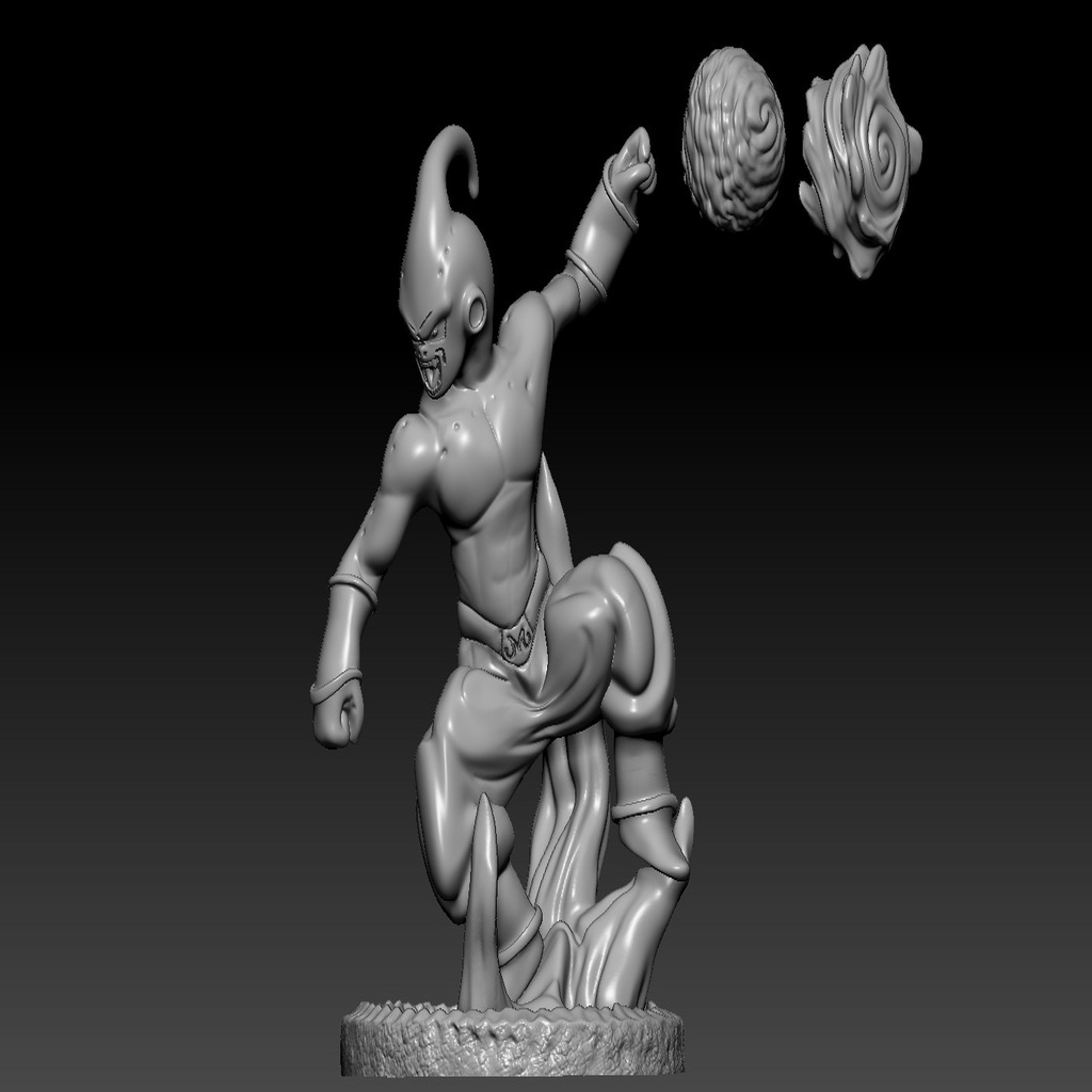 Miniatura 8 do modelo 3D Kid Buu