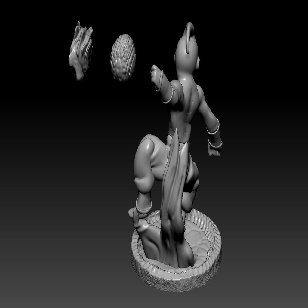 Miniatura 9 do modelo 3D Kid Buu