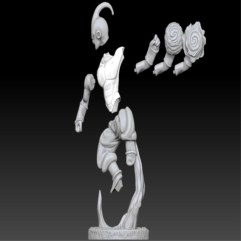 Miniatura 11 do modelo 3D Kid Buu