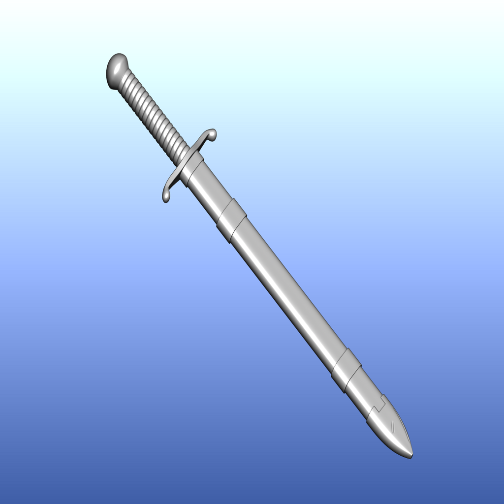 Miniatura 2 do modelo 3D Tapion Sword