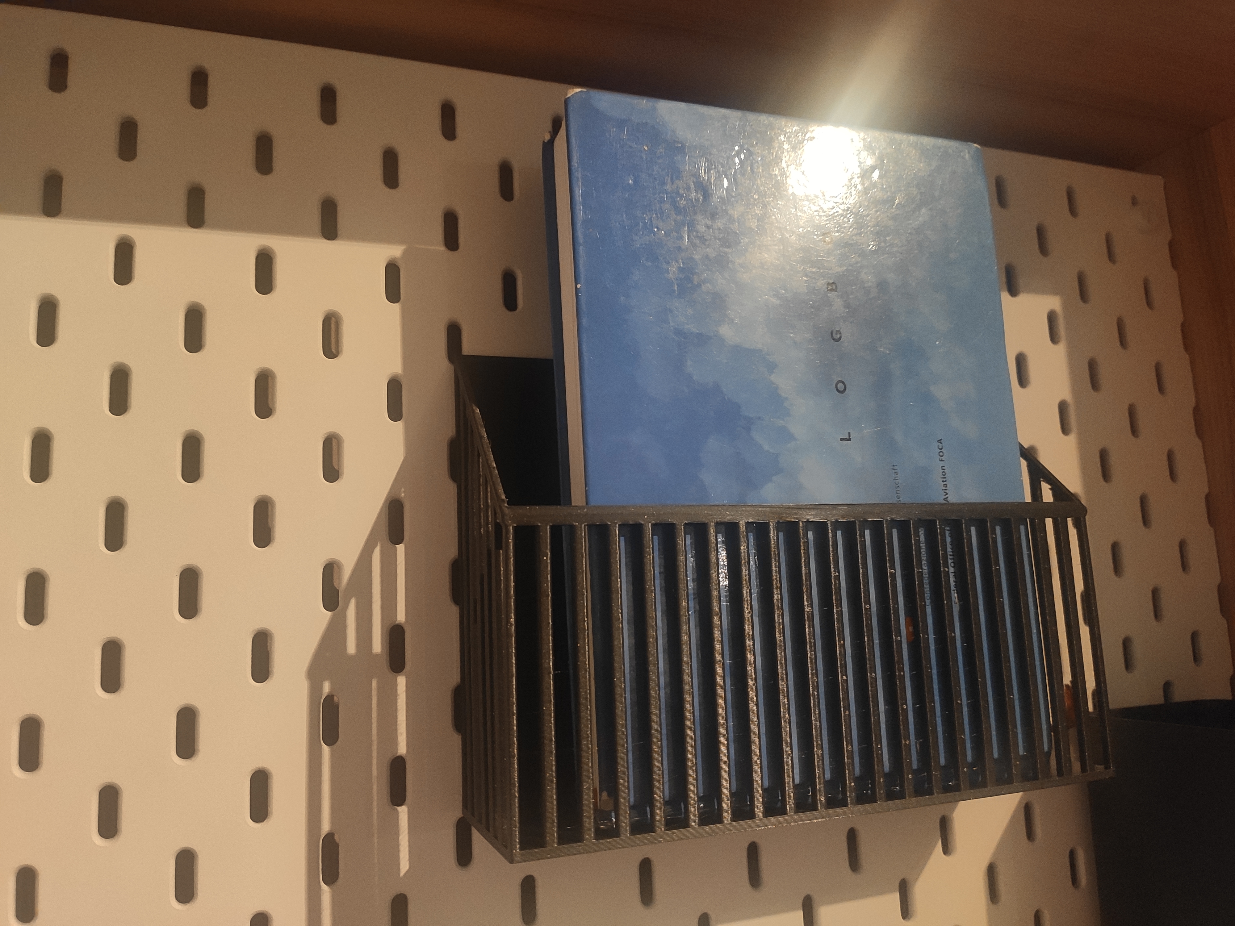 IKEA SKADIS Basket for Small Books / Booklets