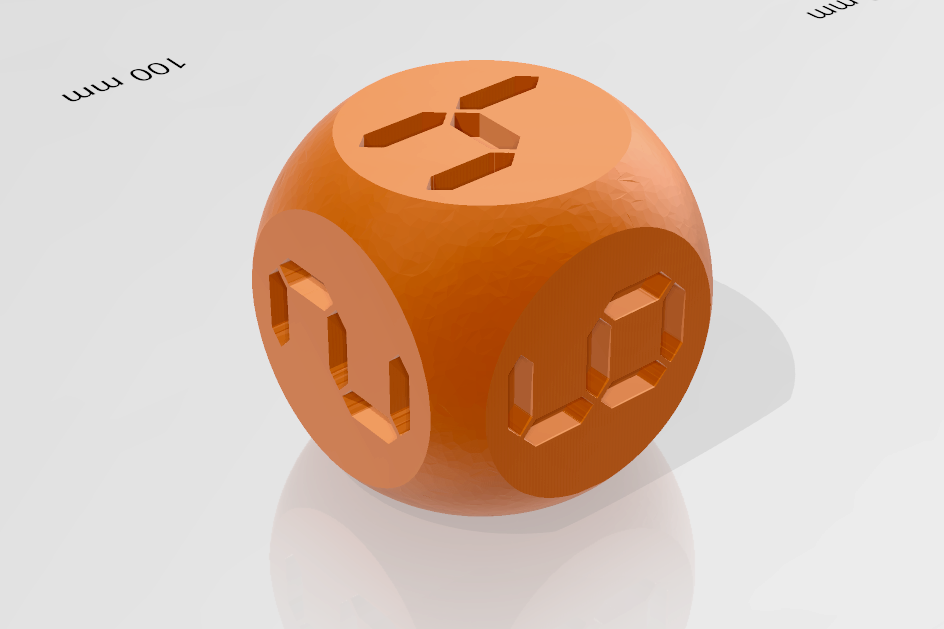 Digital dice by Thorin Oakenshield Download free STL model