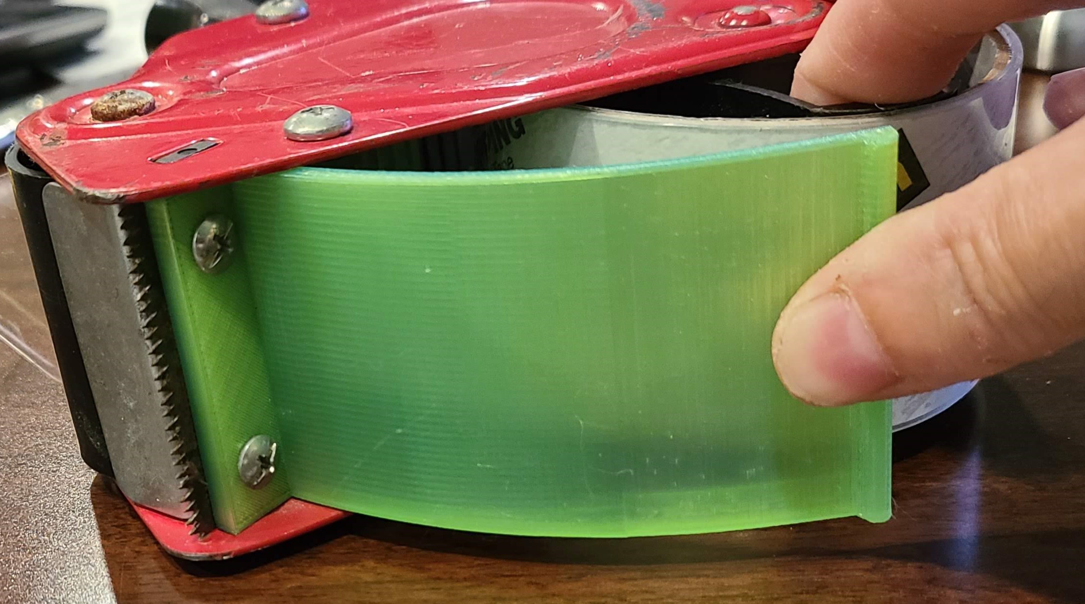 Tape Gun Wipe Down Blade/Shield by F1Turbo Download free STL model