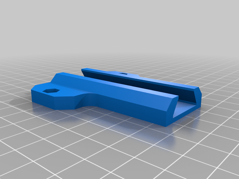 Miniatura 7 do modelo 3D Sliding holder for Touch Display- BOHO Basic line
