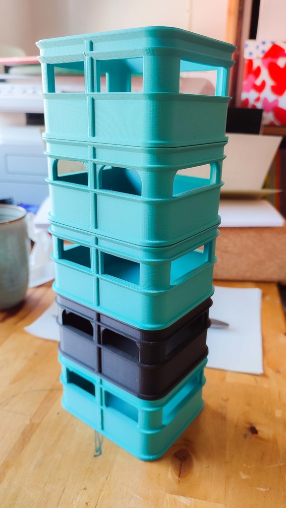 Stackable Storage Box in bottle box / crate optix