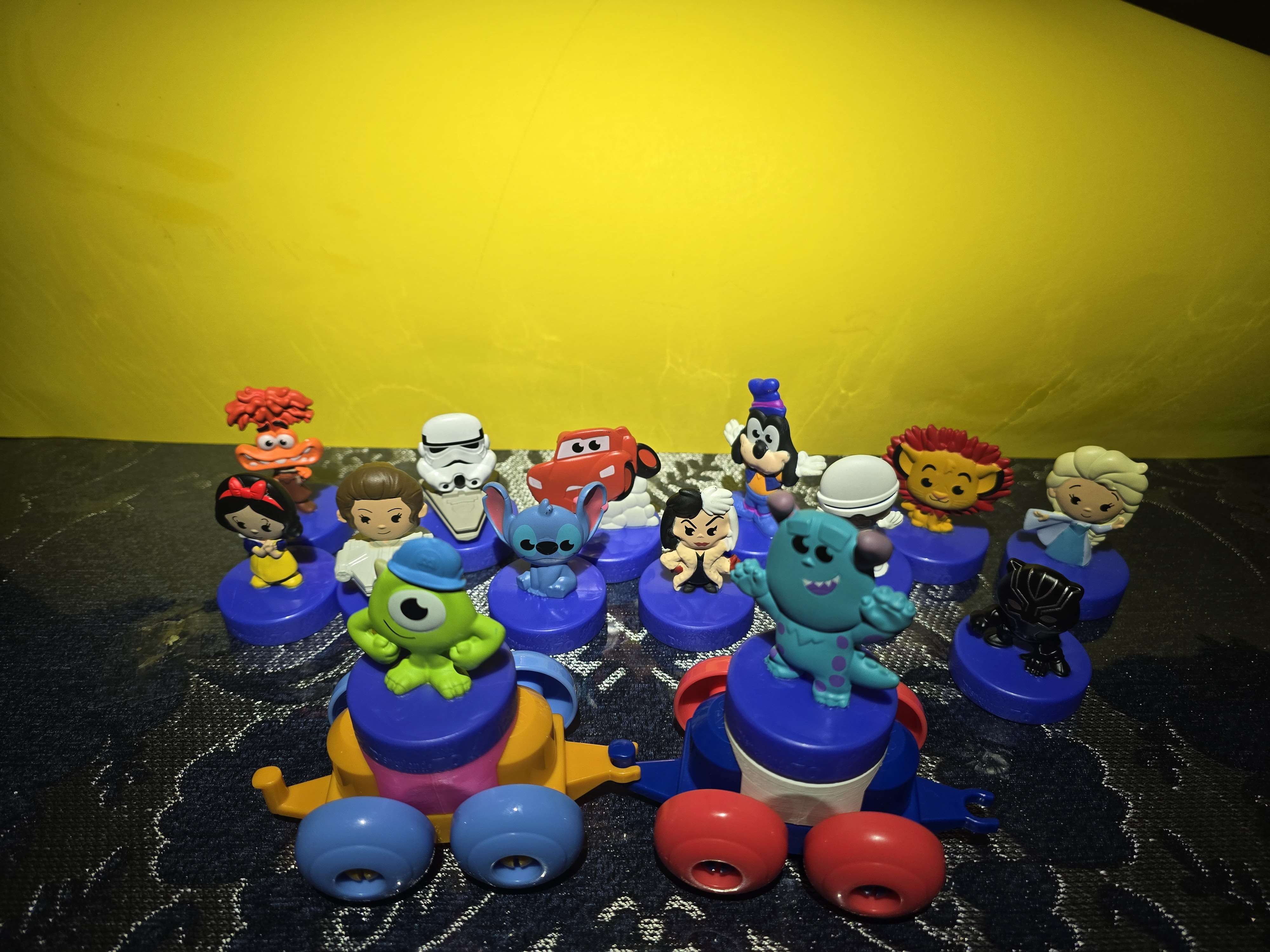 mega blok for Disney 70th anniversary happy meal toy adapter.