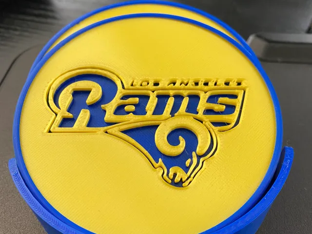 LA Rams coaster set