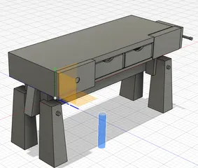 Workbench Risers/Spacers/Bench Cookies Parameterised by JP Guitars, Download free STL model