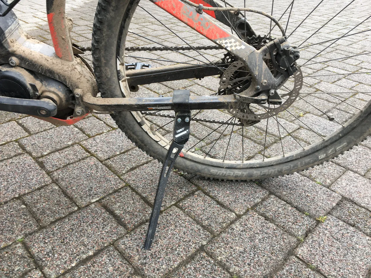 haibike side stand