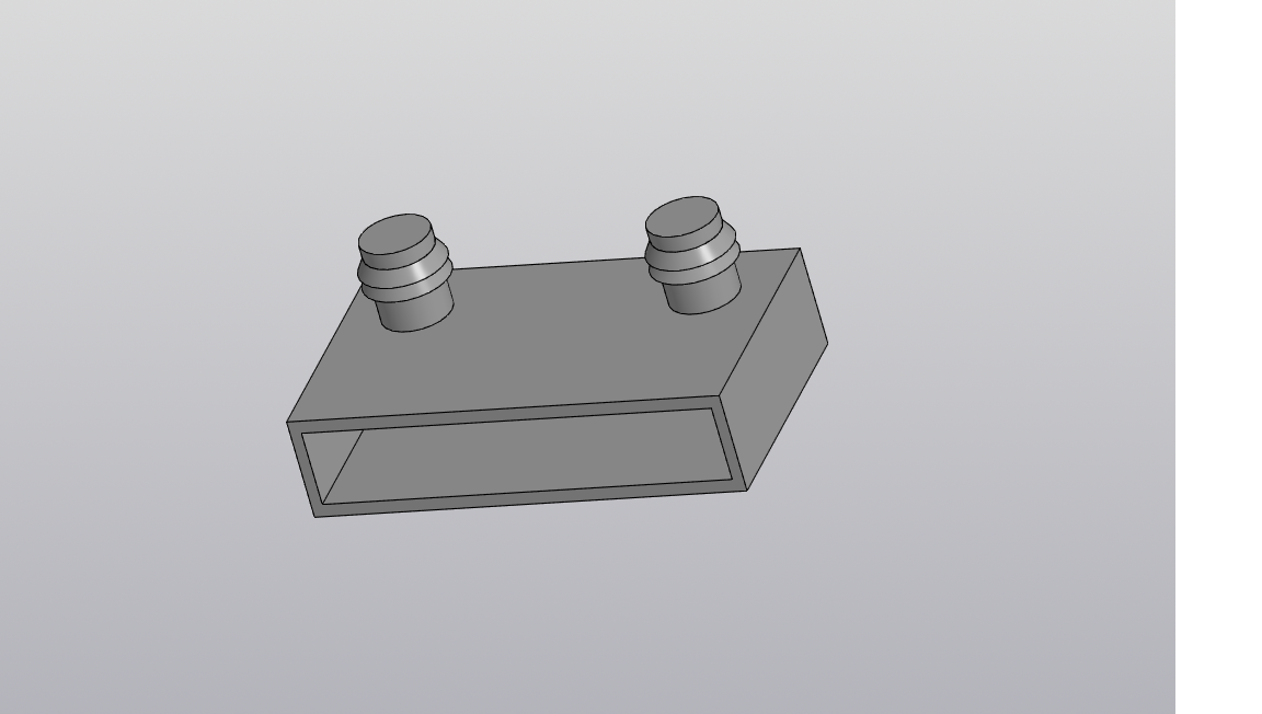 Fastening for lamella (Крепление для ламели кровати АМИ мебель и иных)