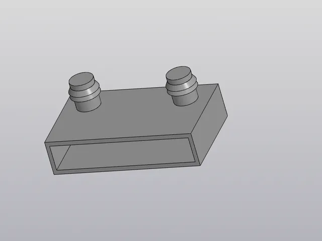 Fastening for lamella (Крепление для ламели кровати АМИ мебель и иных)