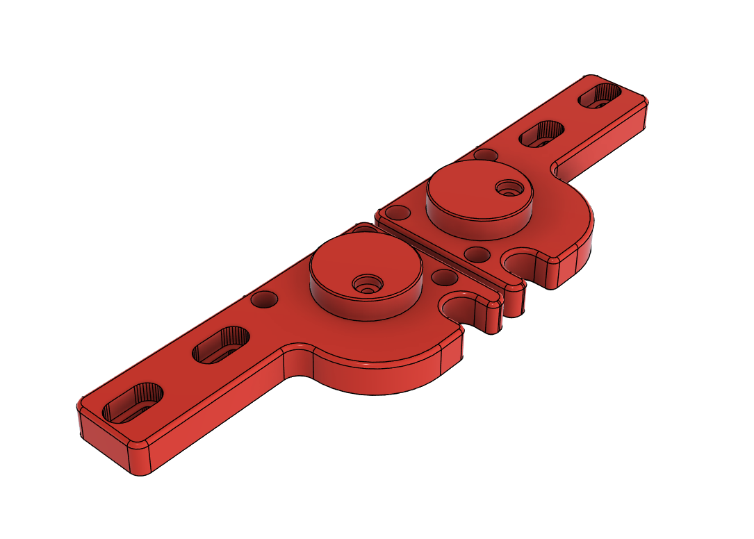 Hula Baseplate - Voron V2.4 Z-Drive Motor Tensioner Mod