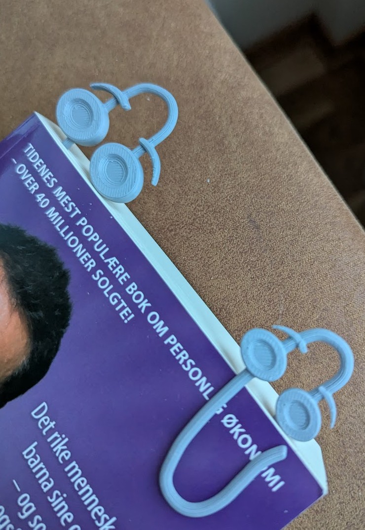 Funny book mark snap hook — thumbnail 4