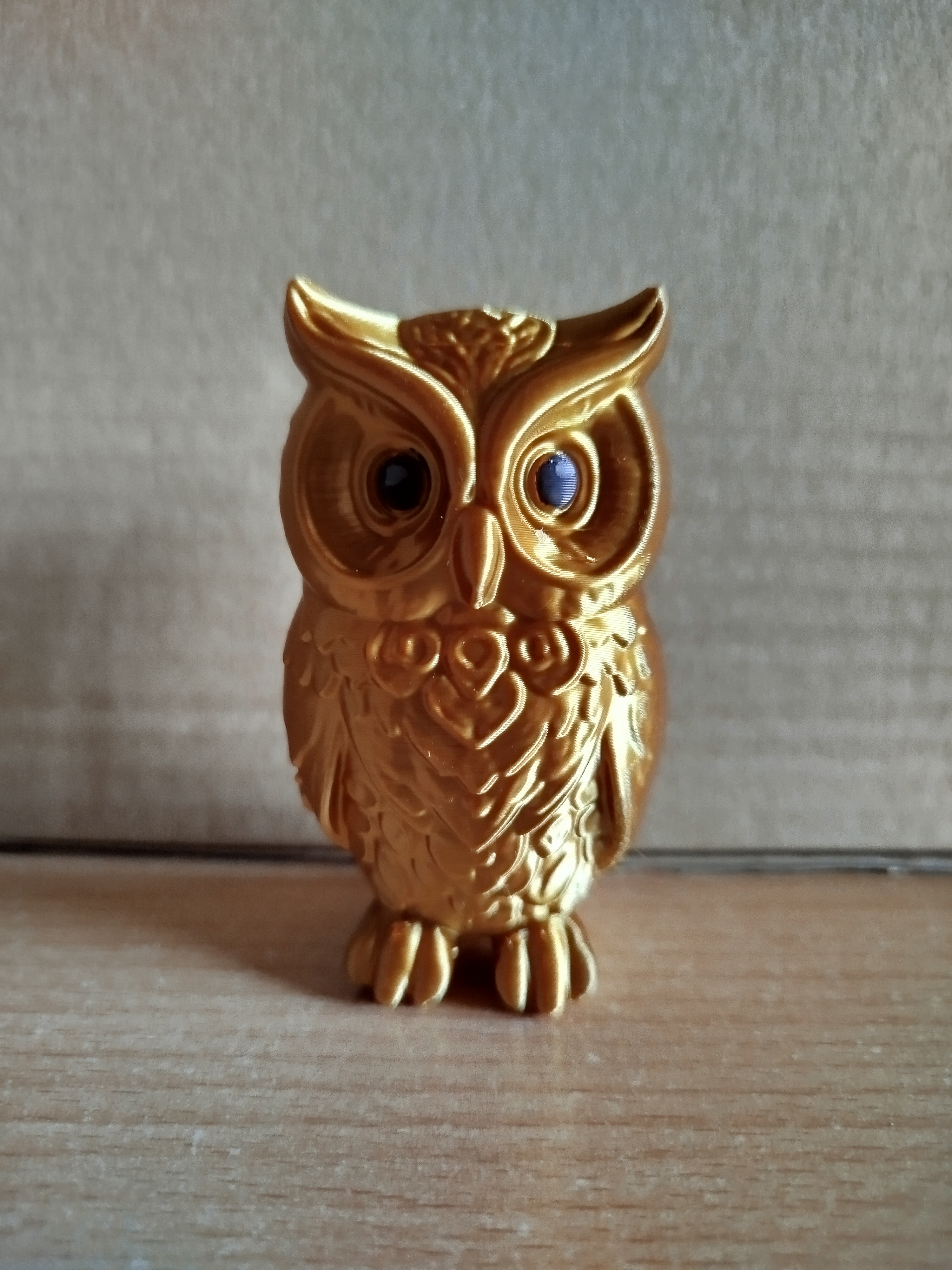 Ornament Gold Owl