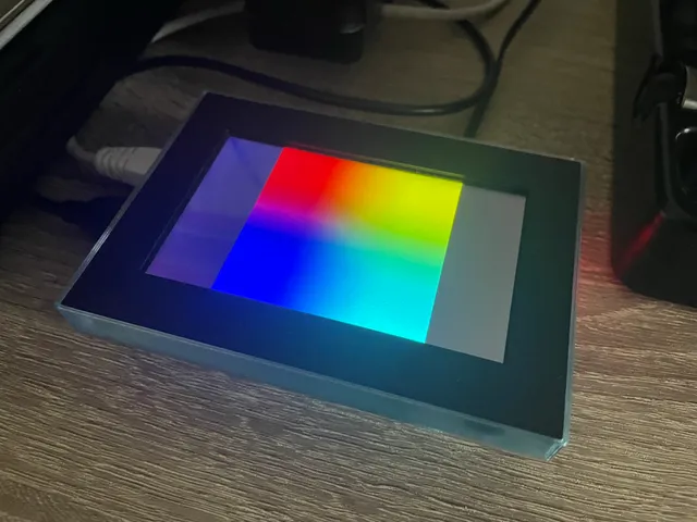 Waveshare 4inch Resistive Touch Screen for Pi cover cover / case