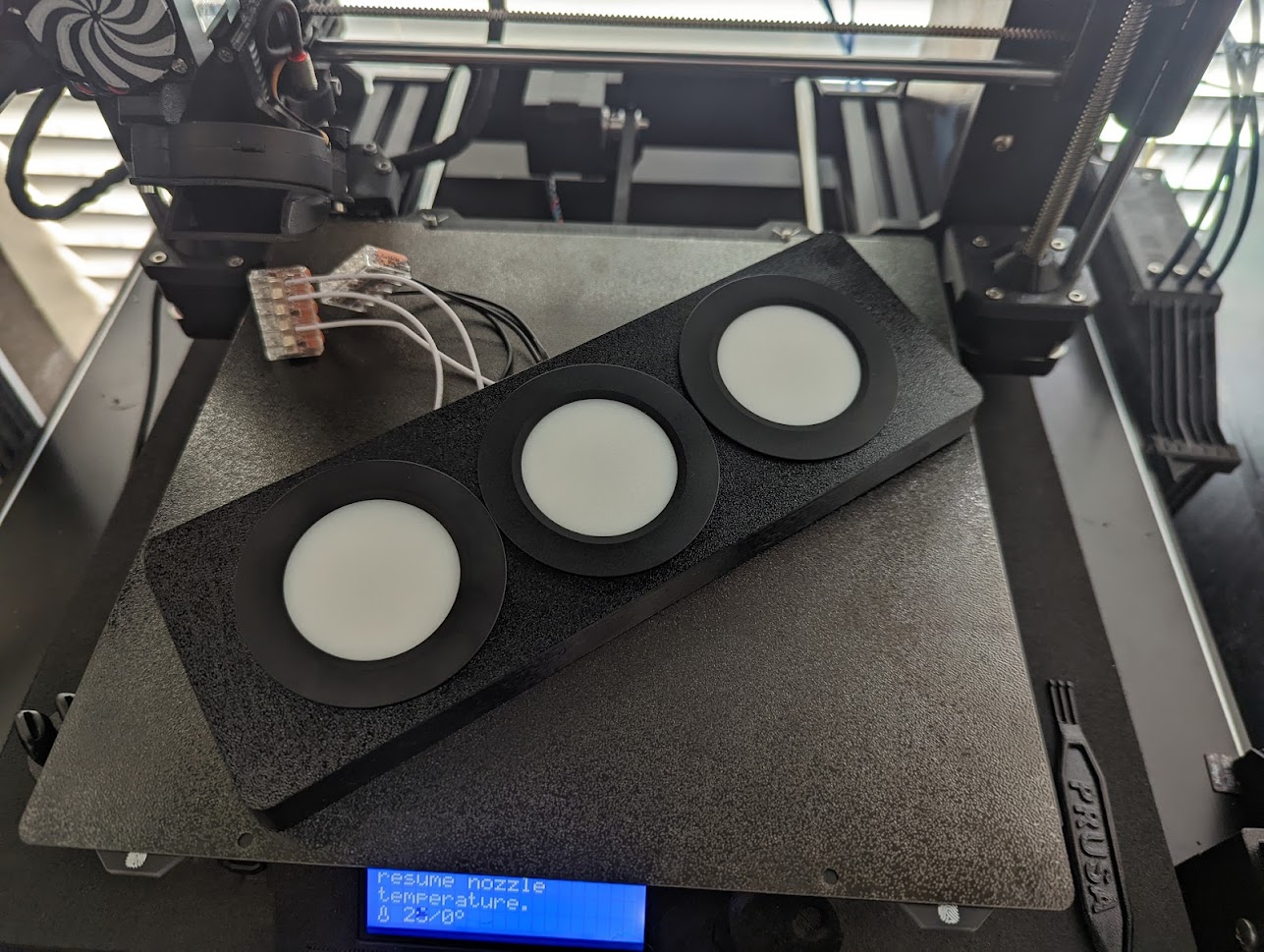 2" Light holder for Lack Enclosure