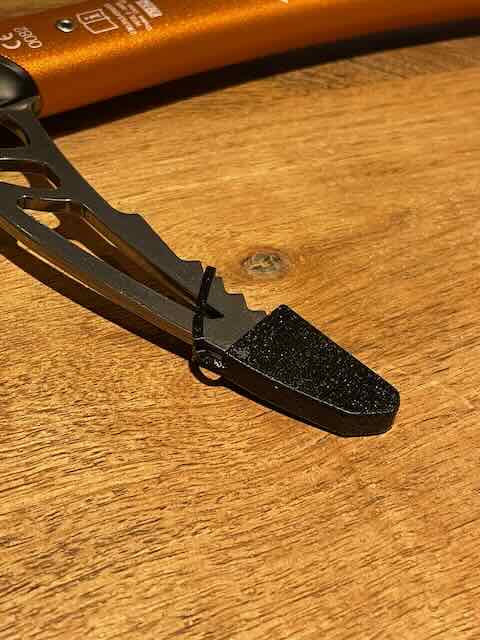 Petzl Ride ice axe tip cover.  Easy quick TPU print. Hope you 'like' it! :)