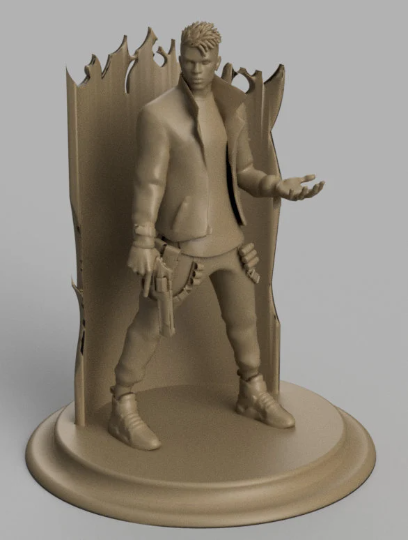 Valorant Phoenix Figurine 3D Model