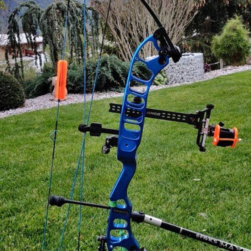 Viseur Rond Extreme Archery Silhouette Violet - Avec Parasol Intégral (SLT-PEEP14PR) Neuf