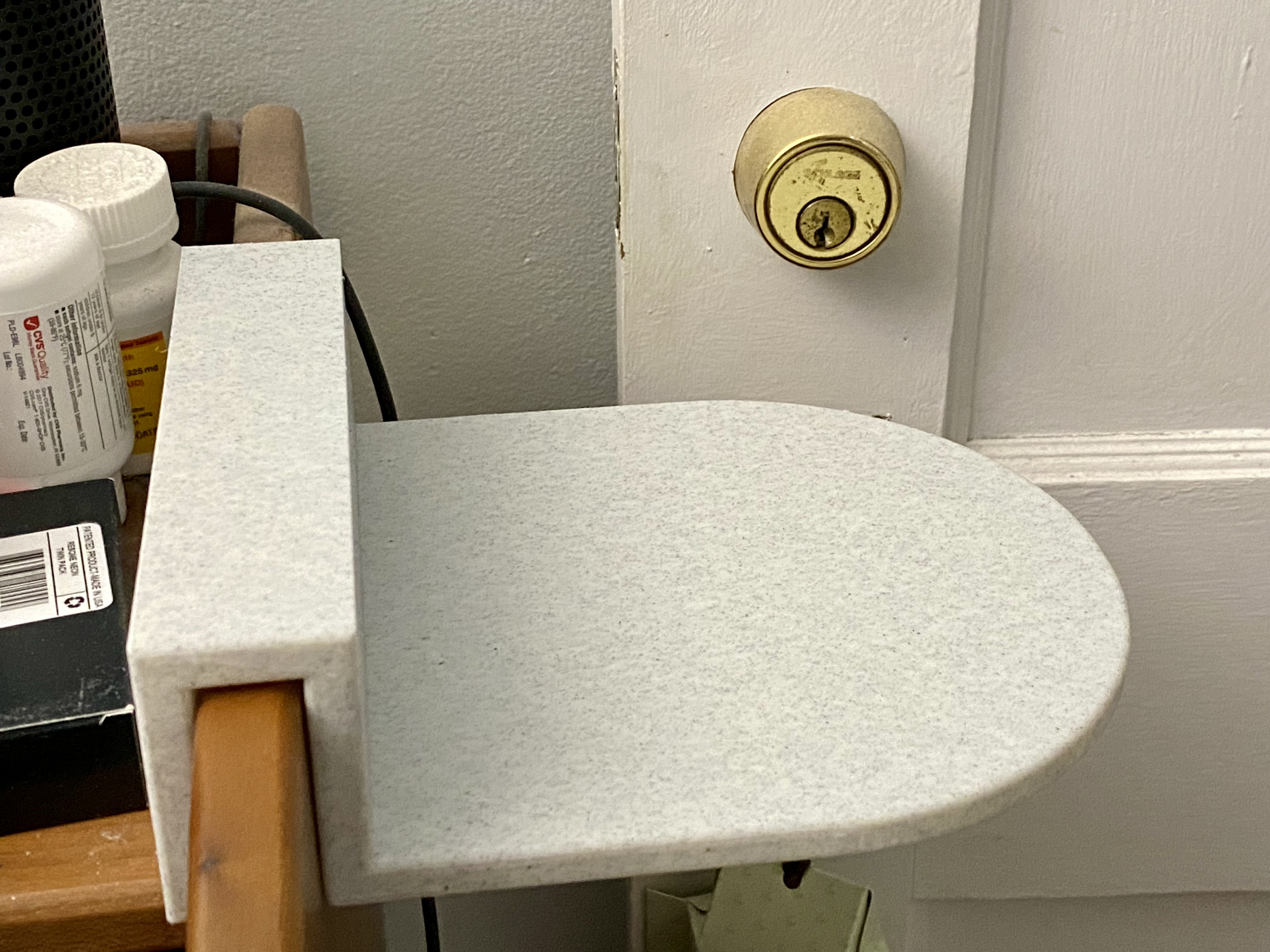 Desk Side Shelf