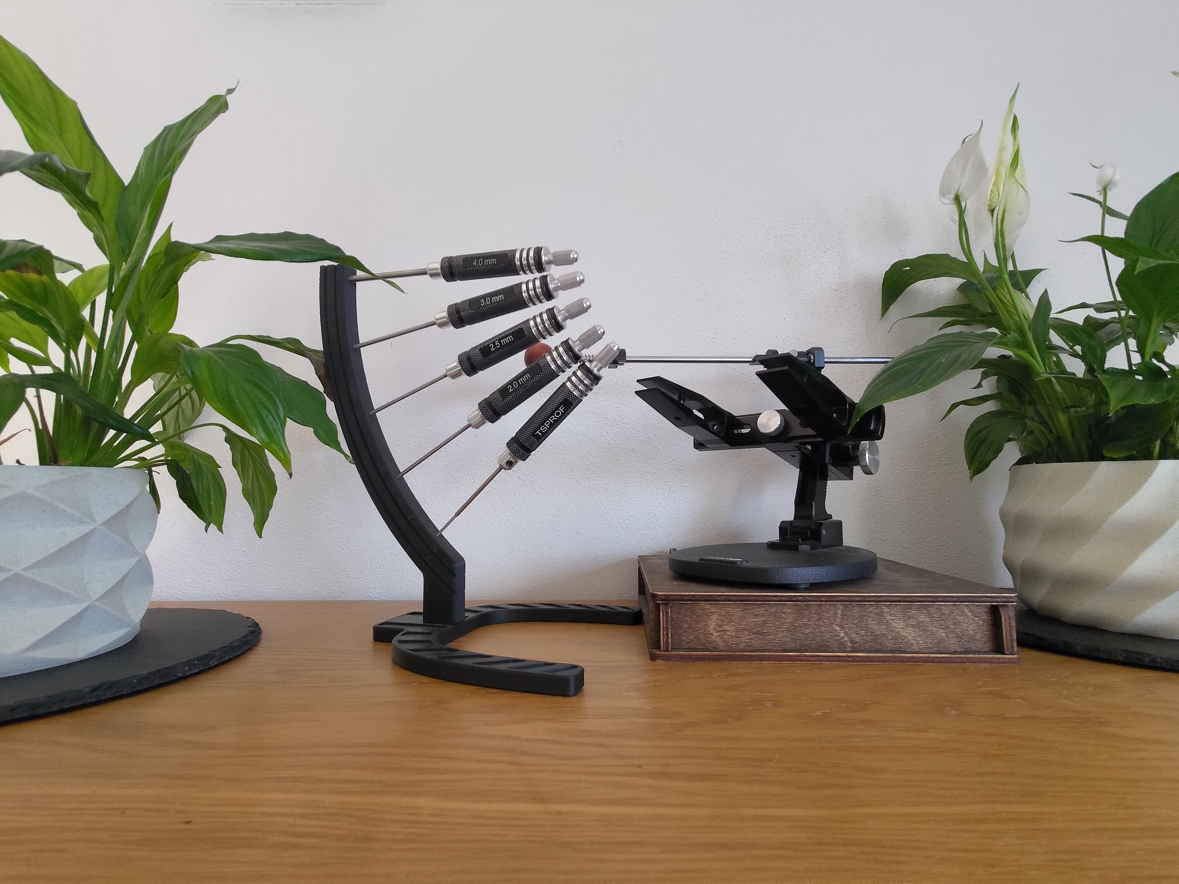 Miniatura 3 do modelo 3D Hex key display stand
