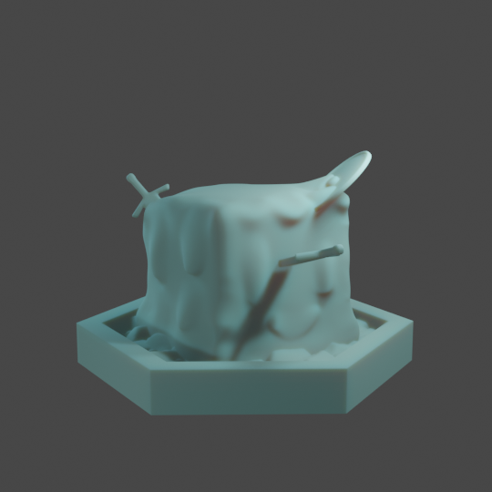 DND Table-Top Slime Miniature