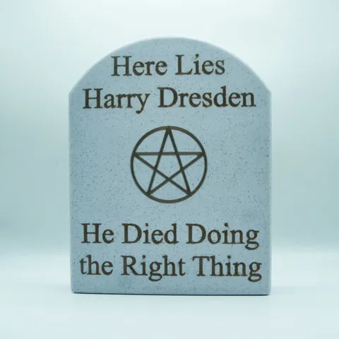 Dresden Files Accelerated - Harry's Tombstone