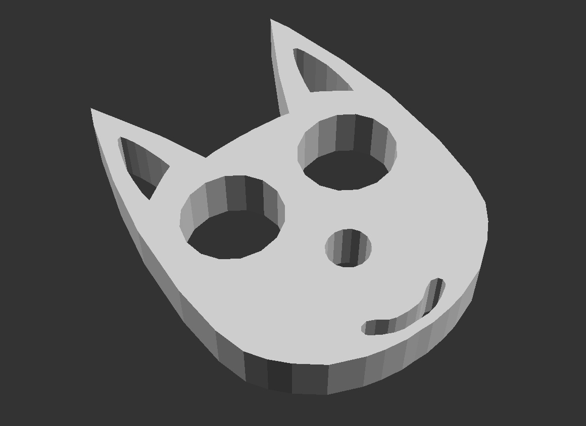 Miniatura 5 do modelo 3D Key Kitty Clone