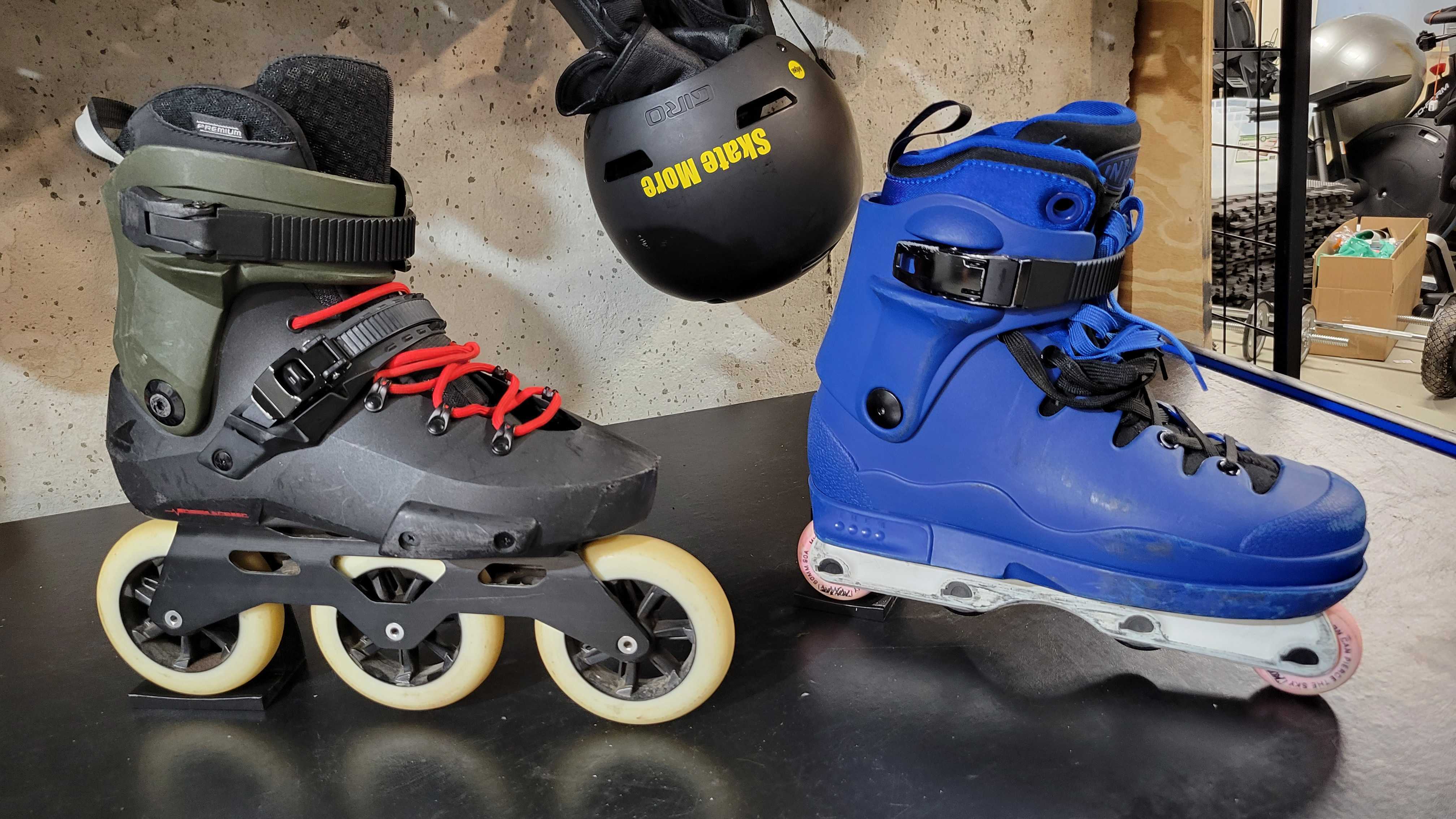 Inline Skate (Rollerblade) Display Stand by Corey G Download free STL