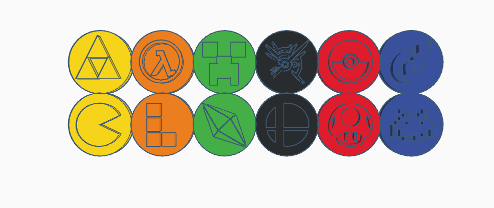 Video Game Medallions