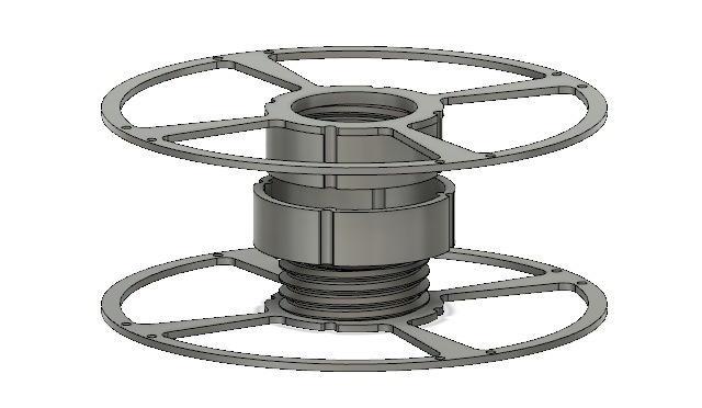 One-third Master Spool by vjf3 | Download free STL model | Printables.com