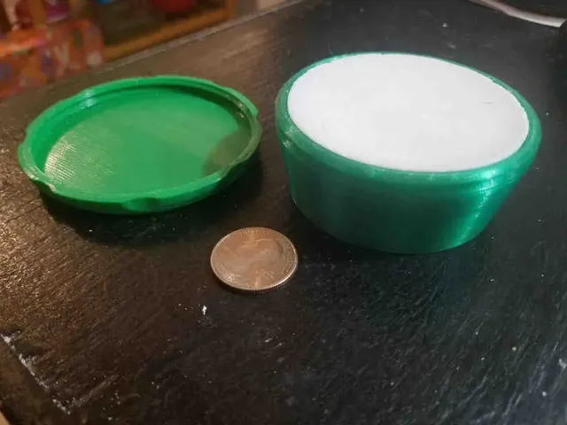 Shave Soap Screw-top Container 3.5 oz