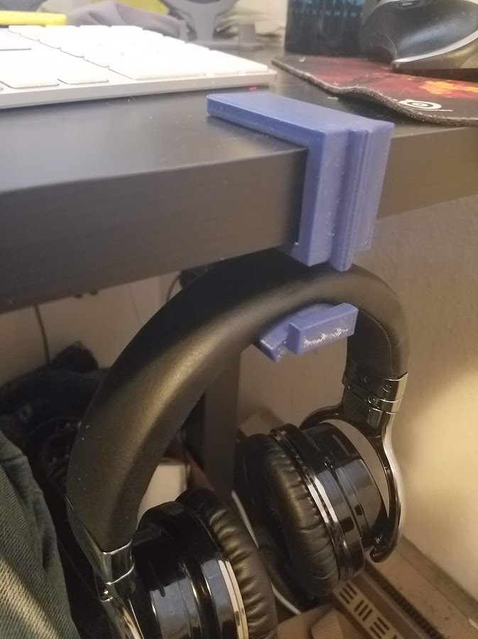 Headphone Hook for Desk