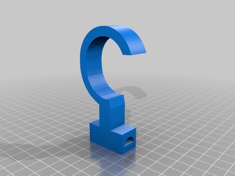 Miniatura 4 do modelo 3D Modular Tie Rack