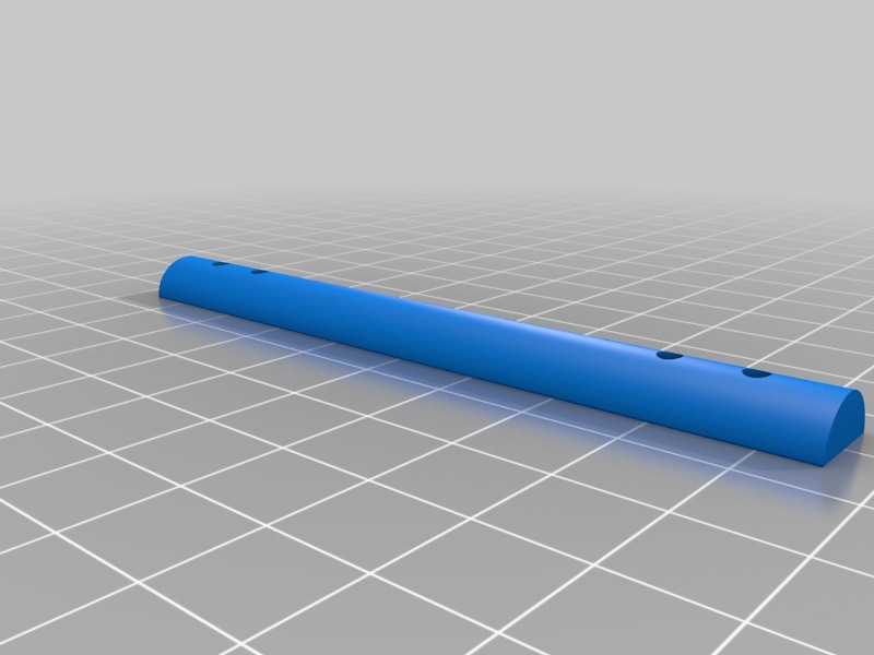 Miniatura 5 do modelo 3D Modular Tie Rack