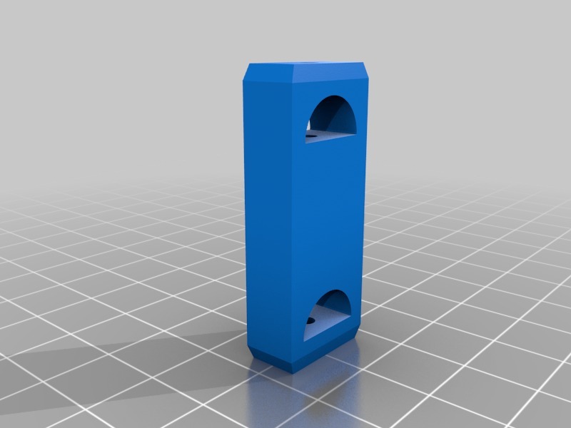 Miniatura 6 do modelo 3D Modular Tie Rack