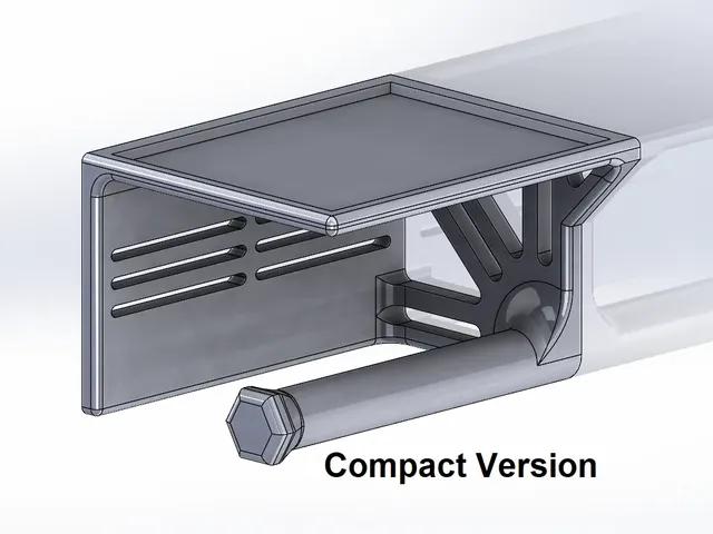 Compact Toilet Paper Holder with Shelf