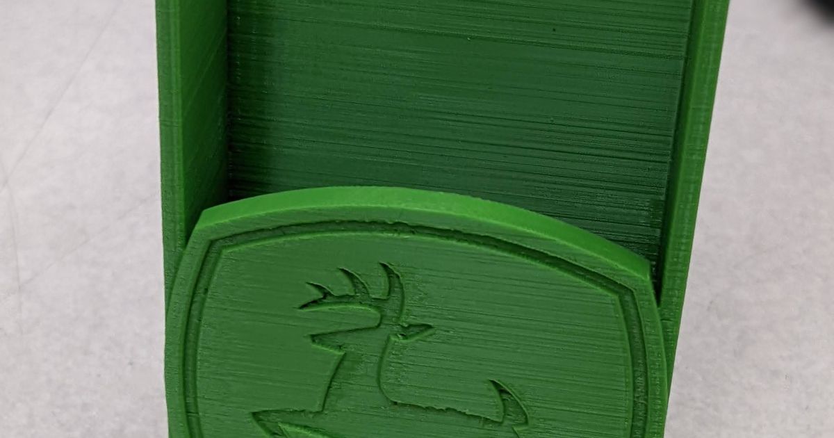 Business Card Holder for John Deere by Elginite00 Download free STL