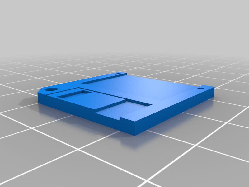 Miniatura 2 do modelo 3D Floppy disk earrings