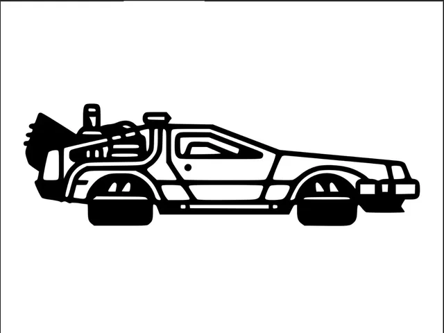 DeLorian für die Wand