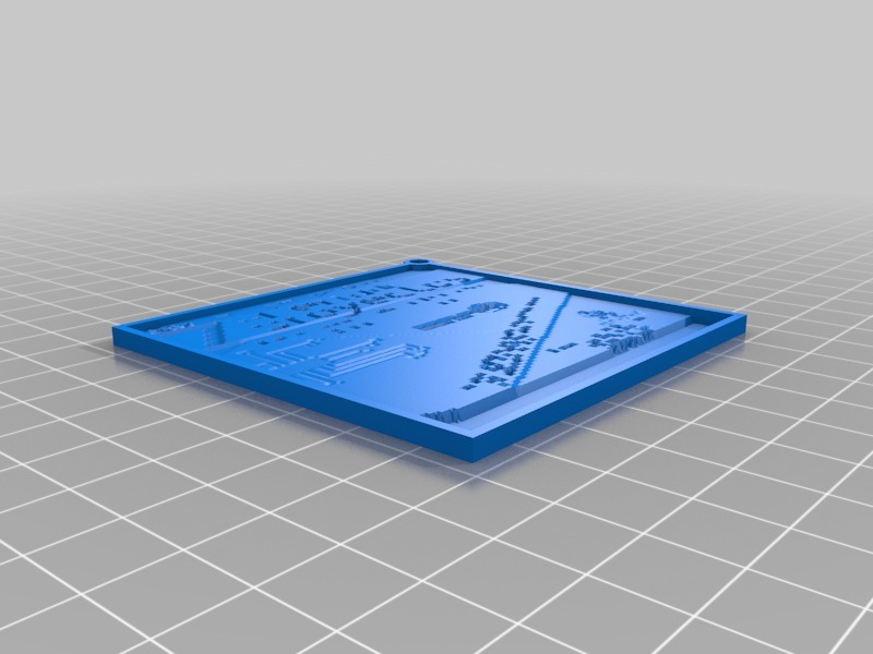 My Customized Keychain Lithopane -