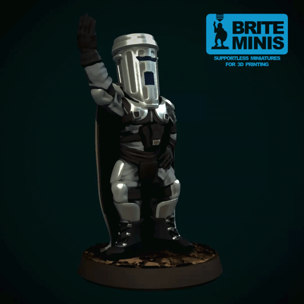 Count Binface (supportless, FDM friendly) — miniatura 2