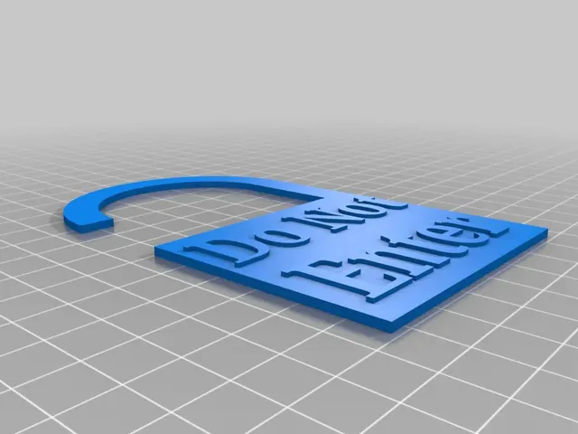 Do not disturb signs