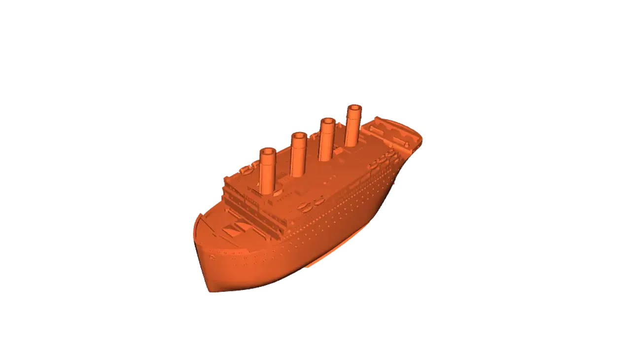 Small Compressed Titanic Bathtub fixed by ADIcrafts, Download free STL  model