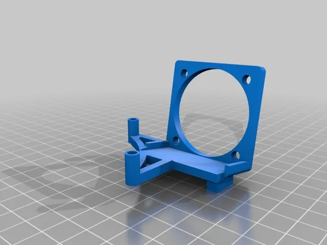 CR-10S Pro Mainboardfan Holder with Screw Mount