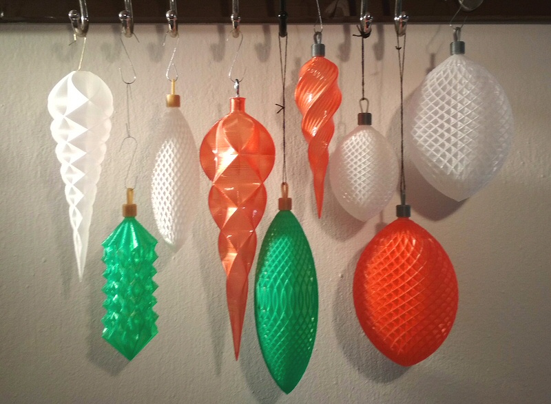 Christmas tree baubles