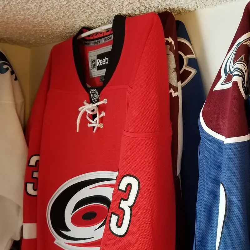 My hockey jersey display. : r/hockeyjerseys