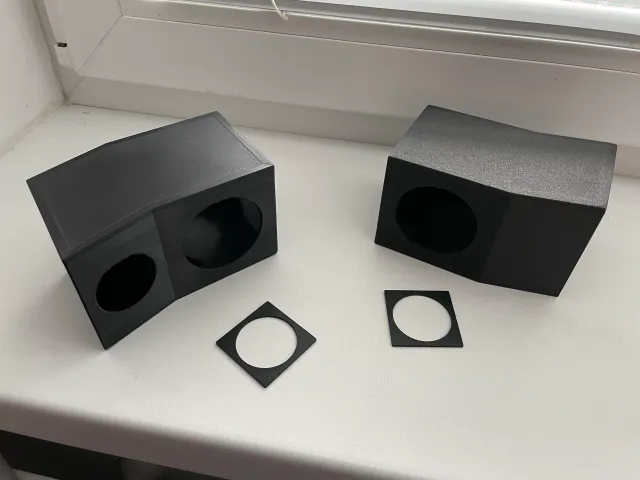 Reprobox 36 mm a 2 x 53 mm | Speaker box 36 mm & 2 x 53 mm