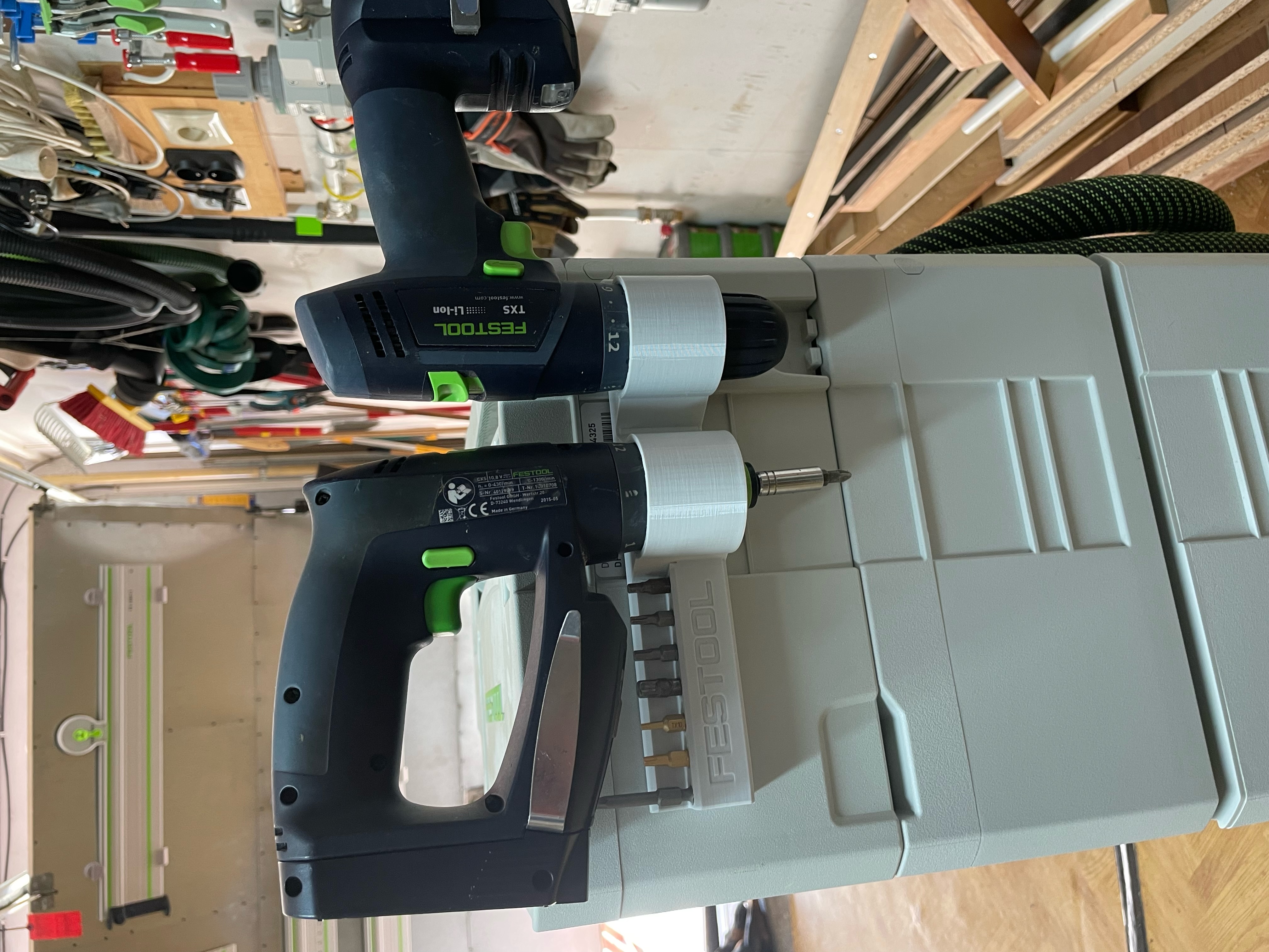 Festool CXS TXS systainer holder
